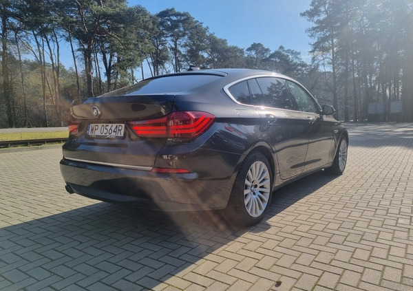 BMW 5GT cena 59900 przebieg: 263824, rok produkcji 2013 z Koło małe 277